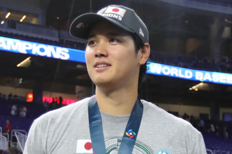 大谷翔平に声をかけた23歳右腕にネット注目「積極的」「語ってる!」 話し込む姿に「会話が聞きたい」【WBC】