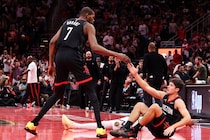 「彼の存在が俺たちを変える」デュラントが逆転勝利の“起爆剤”になった若手ガードを称賛「求めていた力を発揮してくれた」＜DUNKSHOOT＞