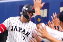 侍ジャパン、中日に５－３で快勝！　佐藤輝明が豪快３ランHR、先発・宮城大弥が３回無失点投球　大谷翔平チーム合流後、初試合で見事白星【WBC】