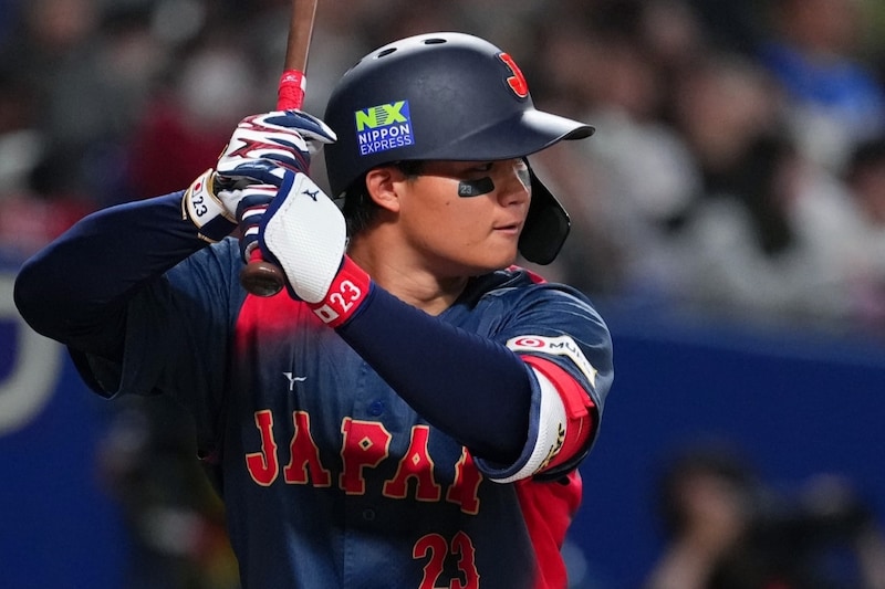 「テラス第１号！」侍J森下翔太、牧秀悟に続いてソロ本塁打「中央大コンビでアベック弾」「本大会でも活躍してほしい」【WBC】