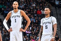 ウェンバンヤマがキャッスルとの“エリア51”デュオに自信「彼をかわしても、僕の上からショットを打たないといけない。これはタフだよ」＜DUNKSHOOT＞