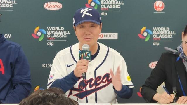 「残念だった点はありません」韓国代表の指揮官が手応え　強化試合で阪神と引き分け【WBC】