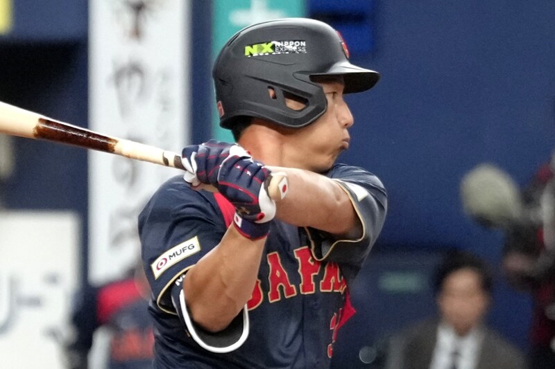 侍J・吉田正尚が好調！ 前日の２安打に続き、阪神戦でも１安打「しっかりバットが振れている」解説陣が状態の良さ強調「打撃練習の飛距離がすごい」【WBC】