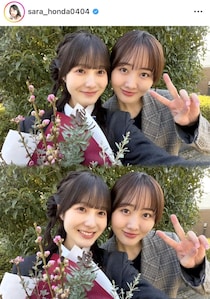 「頭もいいだなんて尊敬！」フィギュア本田姉妹の末っ子が“リアル制服”姿で名門高校卒業を報告→ファン衝撃＆祝福！「なんちゅー天使」「高３だったの！」