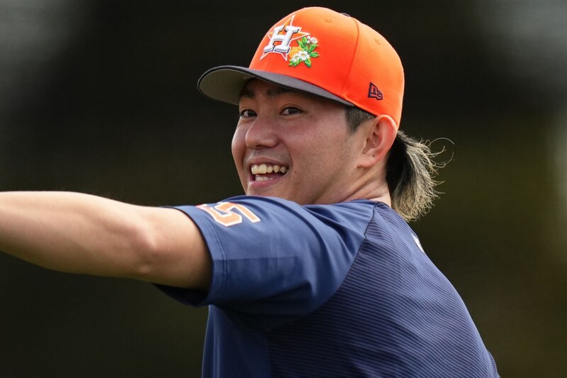 「キレキレすぎる」「無双モード」アストロズ今井達也がOP戦２試合連続無失点！ 最速96.5マイル＆３奪三振の快投に「開幕が楽しみ」