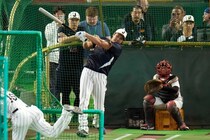 大谷翔平、２日連続フリー打撃に東京ドーム歓声　26スイング柵越え５発に韓国代表も唖然　ビジョン越え特大弾にどよめき【WBC】