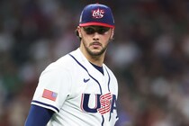 「メジャーNo.1やな」「もはや芸術の域」WBC初登板のスキーンズがメキシコ打線を圧倒！ ４回７奪三振の快投に「化け物すぎる」【WBC】