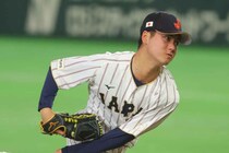 「今永に通じる印象」侍ジャパンの金丸夢斗が５者連続三振の衝撃デビュー　吉見一起投手コーチが絶賛「縦の変化を上手く使う。独特のストレートの強さ」【WBC】