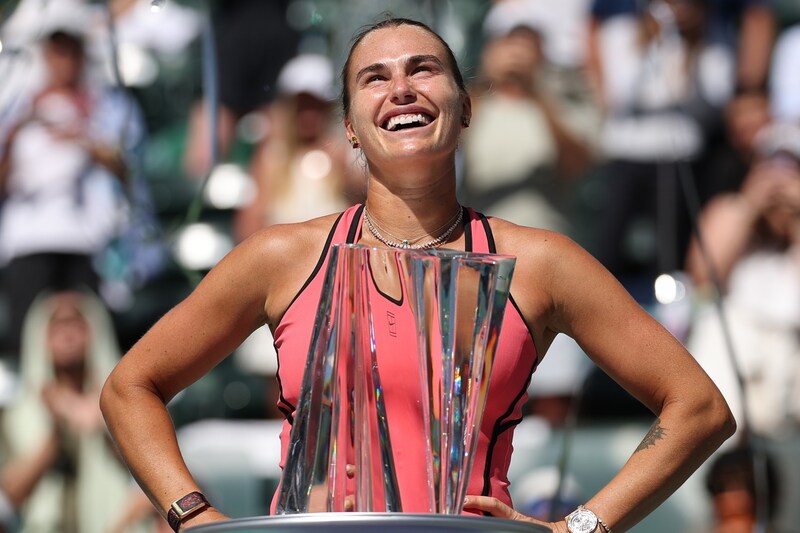 サバレンカがBNPパリバOP初優勝! ルバキナとの2時間半超えの激戦、マッチポイントを凌ぎ逆転勝利「神様、ありがとう」<SMASH>