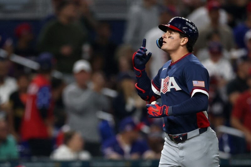 ドミニカ共和国が先制アーチ、米国が4回に2者連続本塁打で勝ち越し 優勝候補同士の黄金カードは4回終了時で2対1【WBC】