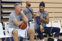 「誰もが金のことばかり考えてるから」試合数削減を提唱するカーHCに、ハートは賛同しつつも「おそらく無理」＜DUNKSHOOT＞