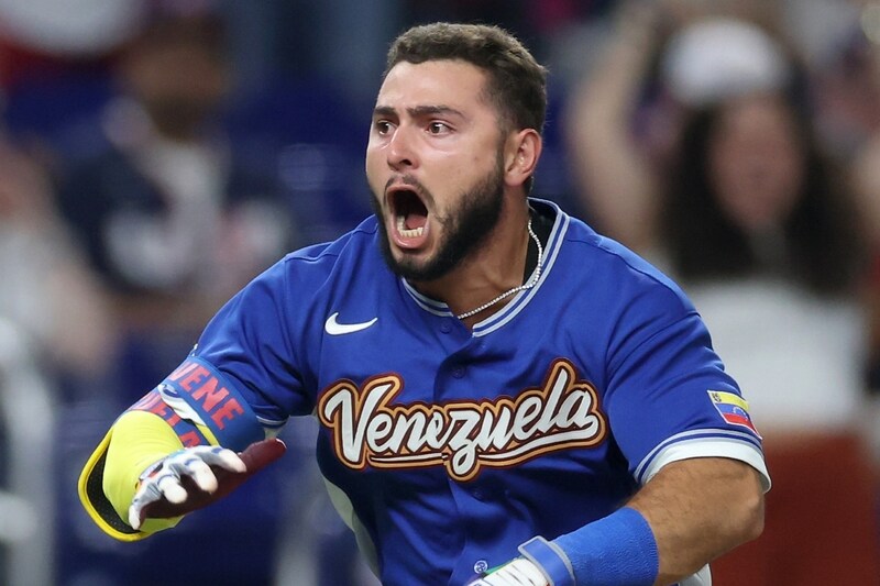 ベネズエラがアメリカに２対０とリード　アブレイユのソロアーチで５回に追加点【WBC決勝】
