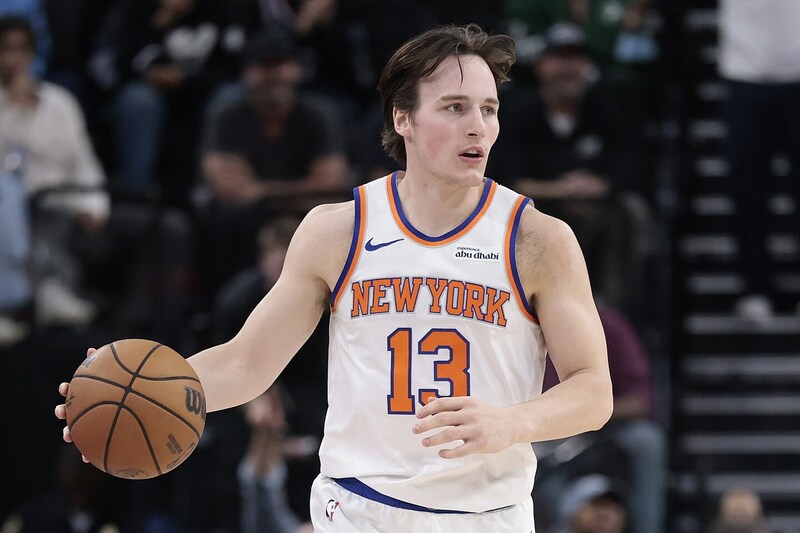 Gリーグでキャリアハイ更新→数時間後にNBAでヒーローに。ダブルヘッダーで“計53得点”躍動の24歳にNY熱狂<DUNKSHOOT>