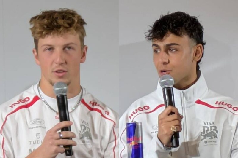 「ピュアなドライビング体験」F1レーシングブルズの若手コンビが語る“鈴鹿サーキットの印象”「本当に全て揃ってる」「失敗を許さないところも...」