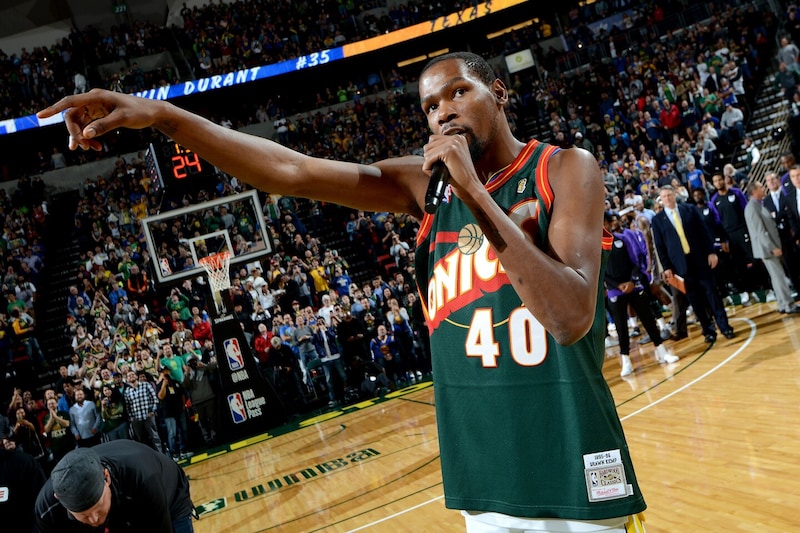 デュラントが自身の“始まりの地”シアトルでのNBAチーム復活に期待「本当に待ち望まれていた」２年後の創設に合わせて移籍も？＜DUNKSHOOT＞