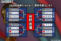 日本代表とW杯同組はスウェーデンorポーランド！ ３大会ぶり出場狙うイタリアは決勝でボスニア・ヘルツェゴビナと対戦、トルコやデンマークも準決勝突破【欧州予選PO】
