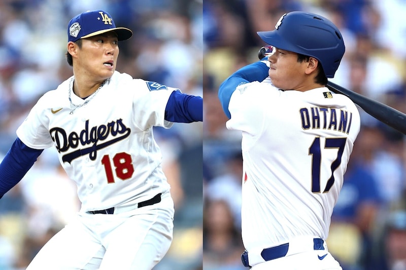 山本由伸、6回6K2失点で今季初勝利 大谷翔平は第1打席で初ヒット、ドジャースが10安打8得点の猛打爆発で26年最高のスタート