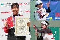 女子個人戦は窪田結衣が優勝！ 団体戦決勝の再戦を制し、念願の全米OPジュニア予選切符を獲得【全国選抜高校テニス大会】＜SMASH＞