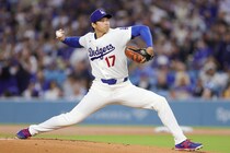 緩急自在で翻弄！ 今季初先発の大谷翔平、６回わずか１安打無失点の快投　勝利投手の権利を得て降板