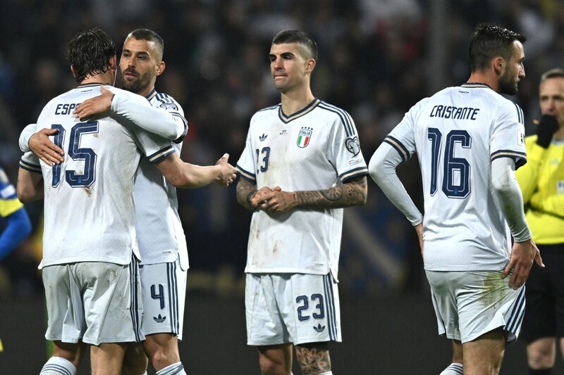「最悪の悪夢」伊紙は愕然、イタリア代表が3大会連続W杯予選敗退「またしても歴史的な惨事」「“終わりの始まり”が続いている」