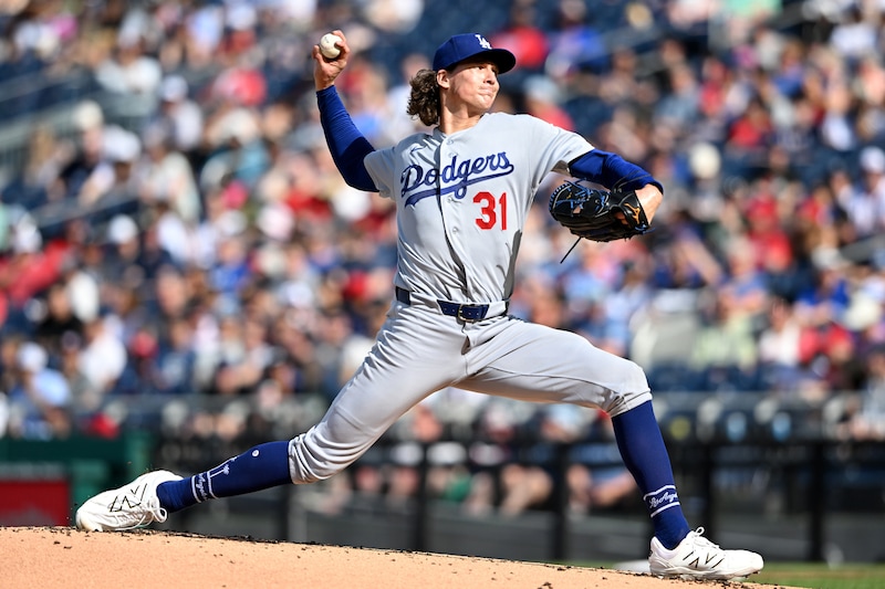 「無双してて最高」ドジャース先発グラスノー、６回９奪三振、２失点の好投にファン歓喜「ナイスピッチングすぎる」