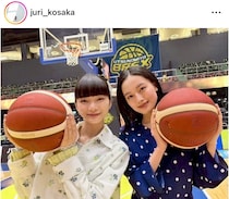 「沸き立つオーラ」Bリーグ会場降臨の“NHK朝ドラ主演の２人”に大反響！「顔小さい」「やっぱり女優さんてすごい」