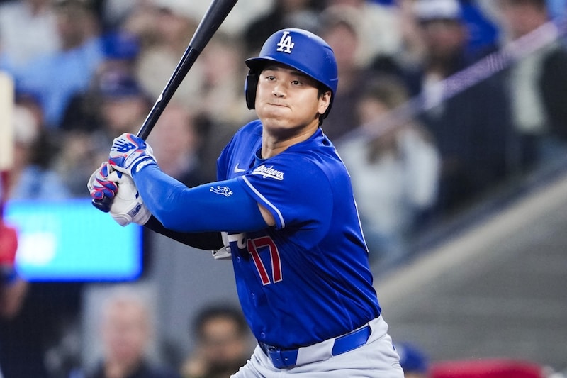ドジャース14得点、ブルージェイズに大勝! 大谷翔平が3号アーチ、T・ヘルナンデス、フリーマン、ラッシングにも本塁打 岡本和真は2安打