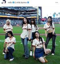 「かわいくて気絶しそう」人気上昇中アイドルがMLB生観戦　連敗中のジ軍に黄色い声援送った“６人組”に視線集中「パーティーを楽しんでる」