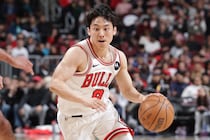 【NBA】河村勇輝が絶品ノールックパスを決め２アシスト！実況も「ユウキ・マニア！」と興奮、ブルズはマジックに敗れ連勝２でストップ＜DUNKSHOOT＞