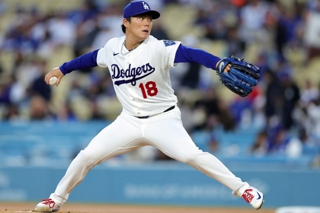 ドジャースがメッツとの投手戦を制す！ 山本由伸は３勝目ならずも８回途中１失点、大谷翔平は連続試合出塁を「48」に更新