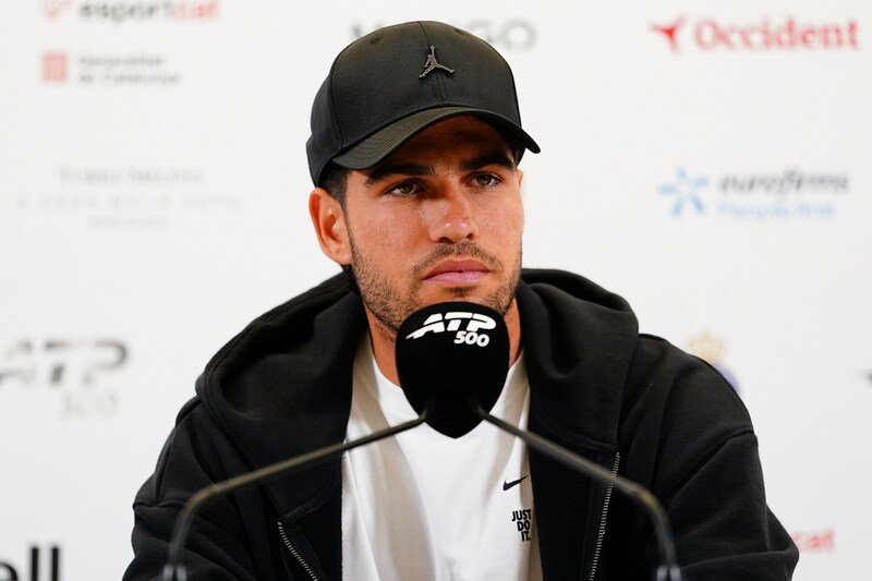 アルカラスが手首を負傷しバルセロナOPを棄権。「予想よりも少し深刻なケガ」で今後に影響も…＜SMASH＞