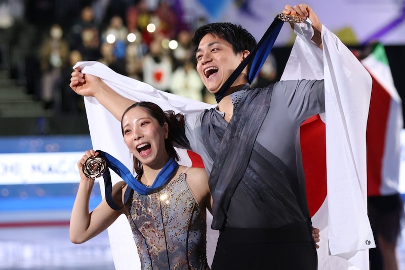 現役引退りくりゅうにISUが惜別メッセ「世界はあなた方を恋しく思う」五輪名シーンを連続投稿「感動をありがとう」
