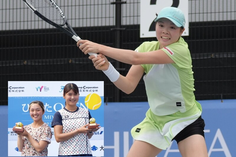 伊達公子さんプロデュースの国際大会「ひなたオープンin宮崎」開催。19歳の木下晴結が初代女王に！＜SMASH＞
