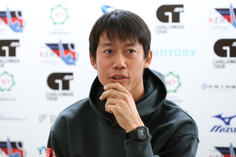 錦織圭が今週の大会後に数週間の休養を発表。だからこそ「できるだけ多く試合をしたい」と上位進出に意欲＜SMASH＞