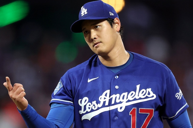 大谷翔平、ジャイアンツ戦３戦目を欠場か「登板後の休養に前向きな姿勢を見せている」ドジャース地元メディアが推測　代役はラッシングを有力視