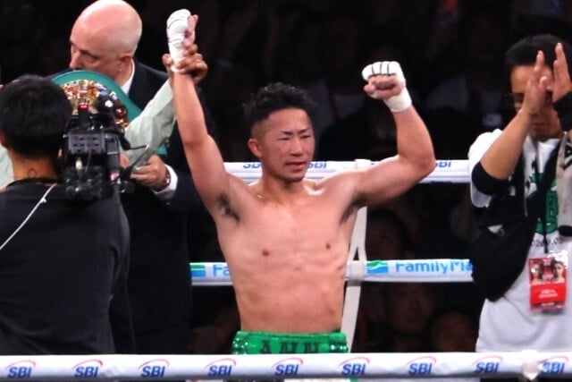 井上拓真、レジェンド井岡一翔から奪った２度のダウンを自画自賛「ずっと練習していたパンチ」