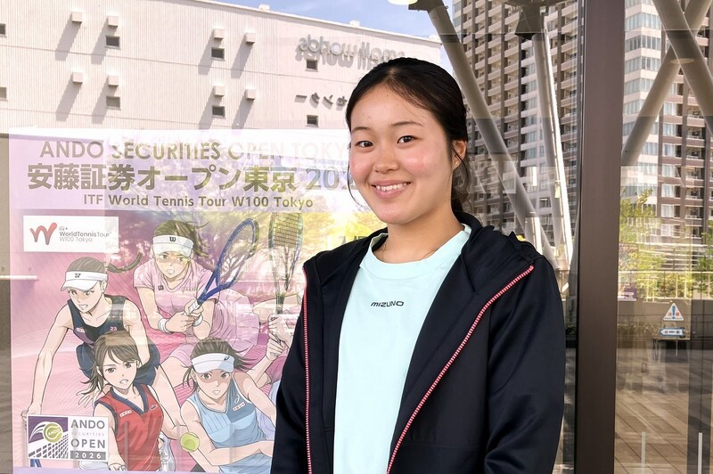 全治８カ月の女子テニス期待の18歳、園部八奏が近況を語る、「手のひらと足の裏が、めちゃめちゃ柔らかくなったんですよ」＜SMASH＞