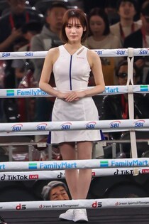 「好感しかない」井上尚弥戦のラウンドガールに人柄出ちゃった、まさかの“ハプニング”「だって説明なかったんだもん!!」