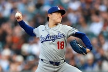 登板数で劣るのに上回る衝撃　山本由伸、QSで“スキーンズ超え”　米称賛「殿堂級のキャリア」
