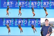 【プロの観戦眼45】柚木武の豪速＋多彩なサービスにアグレッシブなボレー！ リターンは格段に向上～奥大賢＜SMASH＞