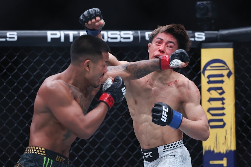平良達郎、日本人初のUFC王座戴冠ならず…王者ヴァンに５回TKO負け、顔面血まみれの壮絶な死闘