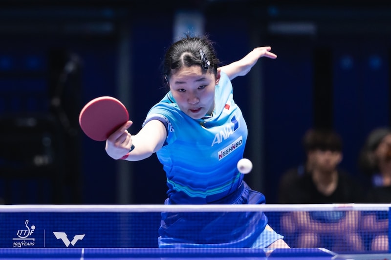 17歳・張本美和が過去11戦全敗の王曼昱を３-２で撃破!! 日本女子が好発進、55年ぶり金メダルへあと２勝【世界卓球団体】