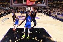 【NBAプレーオフ】八村塁が25得点の奮闘も、レイカーズはサンダーに惜敗し４連敗で今季終了＜DUNKSHOOT＞