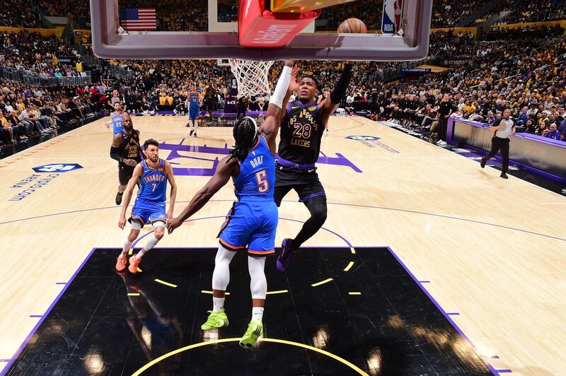 【NBAプレーオフ】八村塁が25得点の奮闘も、レイカーズはサンダーに惜敗し４連敗で今季終了＜DUNKSHOOT＞