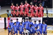 「えっ?! 行ってたんだ！」冬季五輪メダリストが“念願の”SVリーグ現地観戦「とびきり笑顔、素敵です」