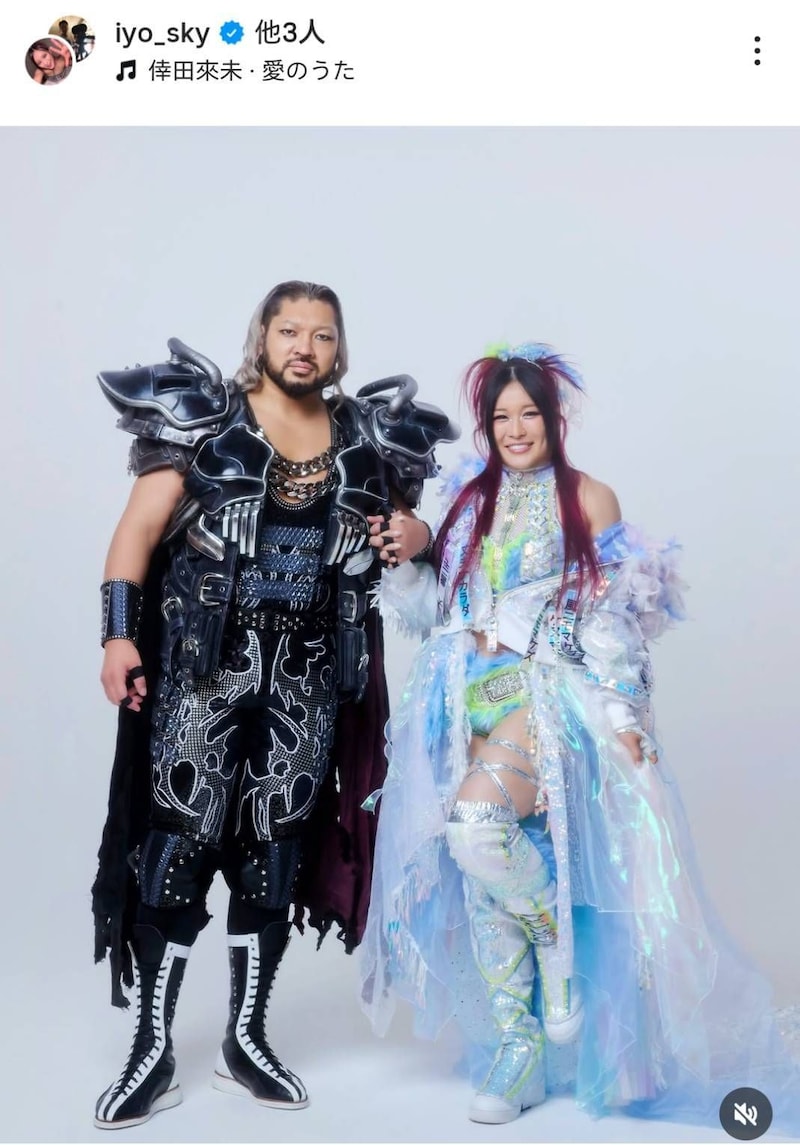 プロレス界に超BIGニュース！ ３年前に「結婚」を公表…WWEビッグカップル誕生に祝福殺到「嬉しいサプライズ」「最高にお似合い」