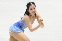 球界に飛び込んできたフィギュア界ニューヒロインの“初体験”「絶対に観に行きます」キュートなユニ姿が新鮮