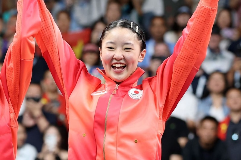 「わああああ」17歳・張本美和がパワーチャージ完了　判明した“推し”に賛同「私も同じです」