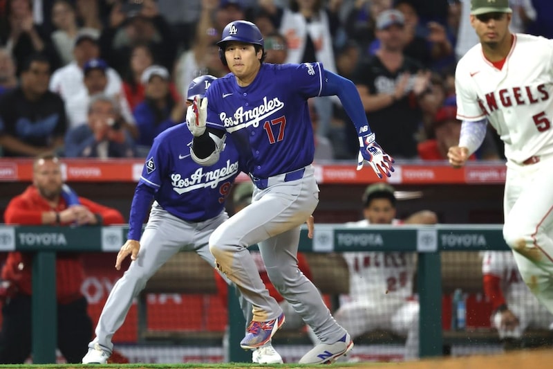 「単打を二塁打に」大谷翔平の“走塁能力”に米記者注目「出塁率が高まるにつれて、そのスピードが際立ってきている」