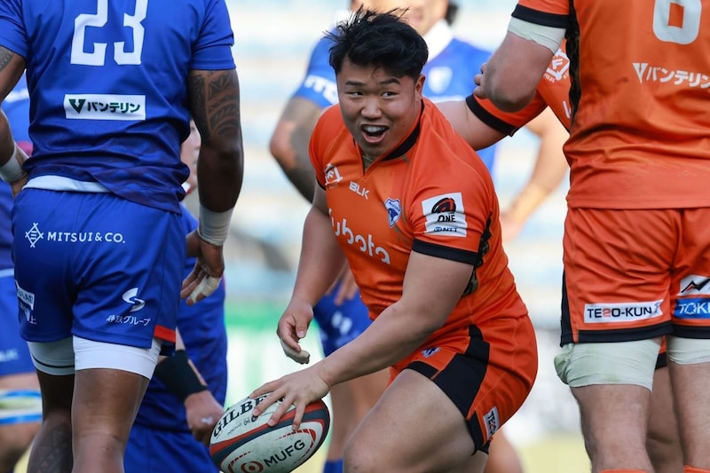 世界最優秀選手に“真っ向勝負”　172センチの日本代表フッカー江良颯が挑む“別格”マークス超え【ラグビーリーグワン】